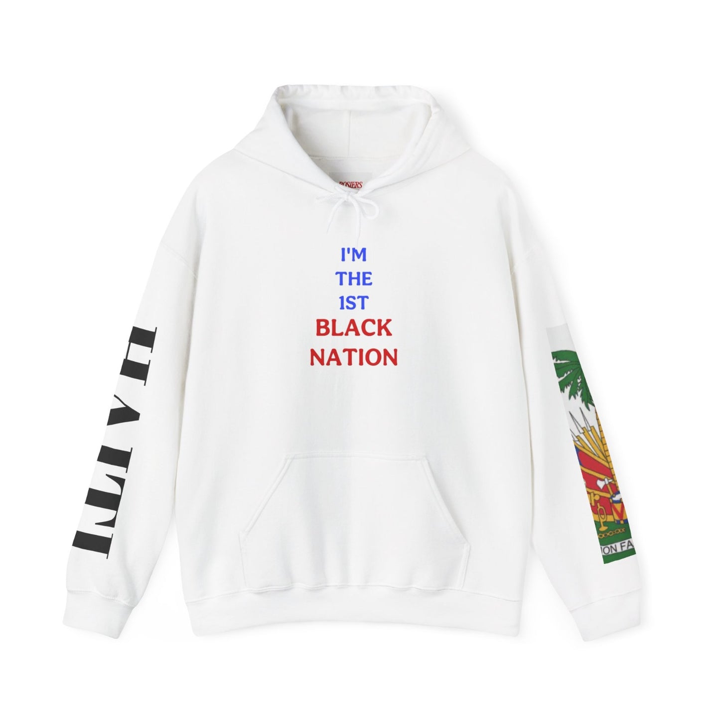 Hooded 1ST Black Nation UniSex